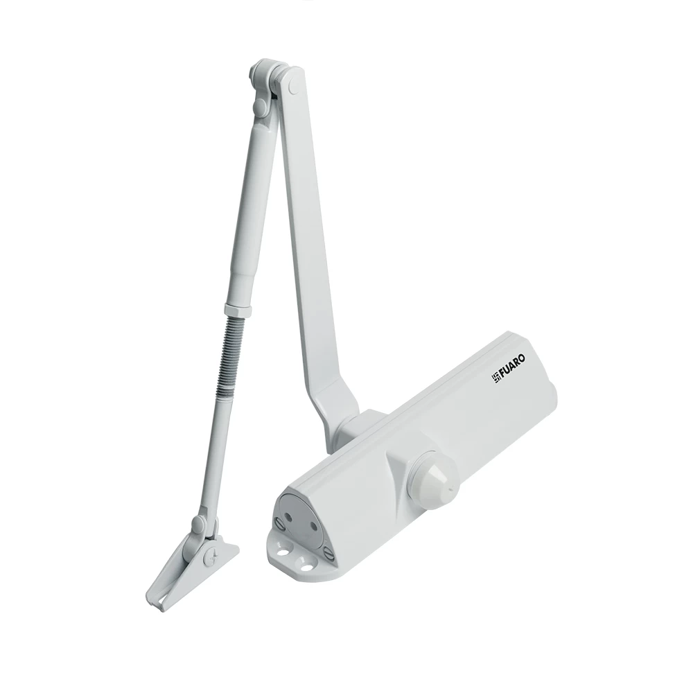 Фото Доводчик дверной DC20-5/TS-68 WH до 110 кг (белый)