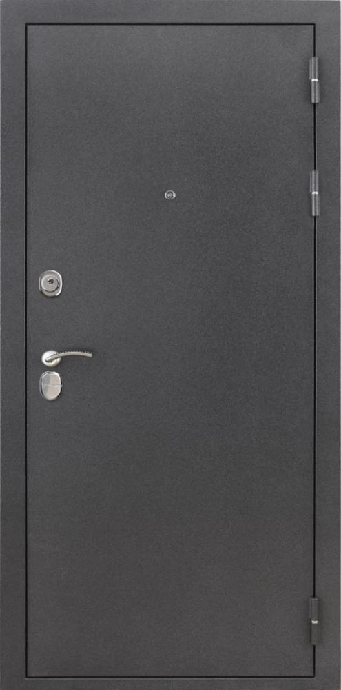 Входная дверь ДвериПРО Л-3б СБ-1 (лак. белое, 16мм, Беленый дуб) DPRO226348 внешняя сторона