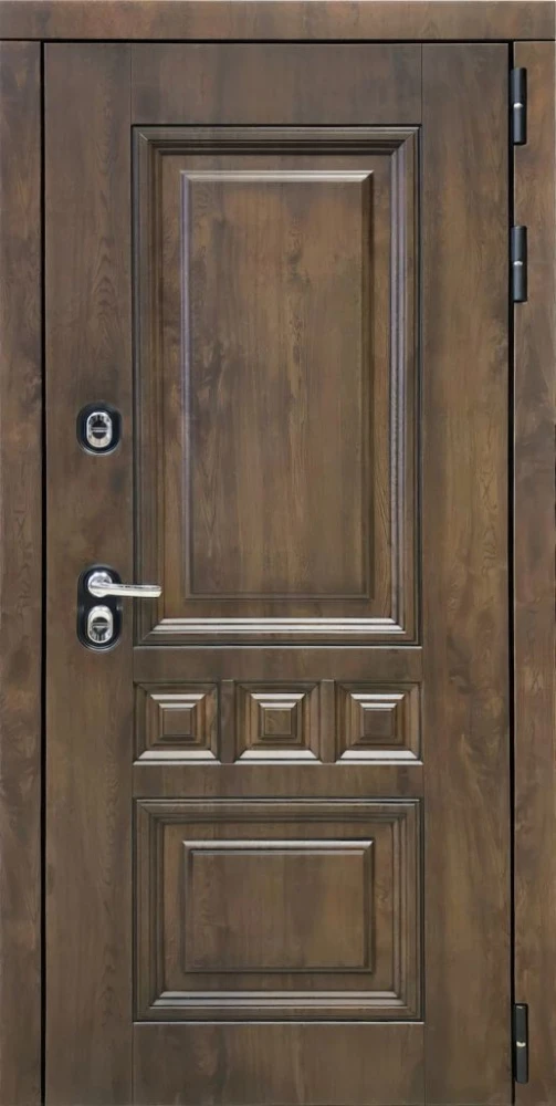 Входная дверь ДвериПРО Аура ФЛ-256 (10мм, бетон пепельный) DPRO220542 внешняя сторона