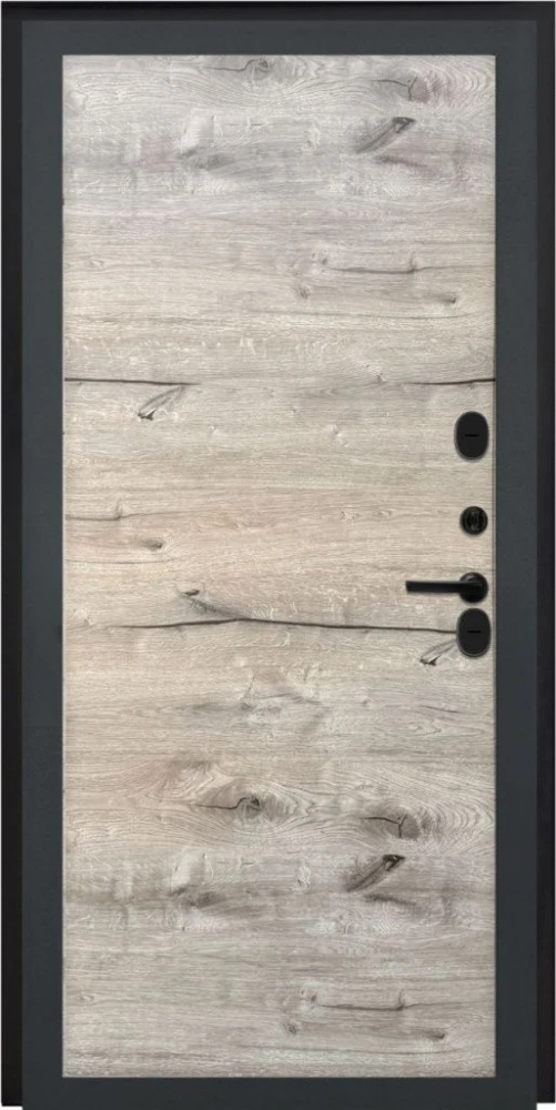 Входная дверь ДвериПРО L-45 Без фрезеровки Дуб пацифик горизонт DPRO221145 внутренняя сторона
