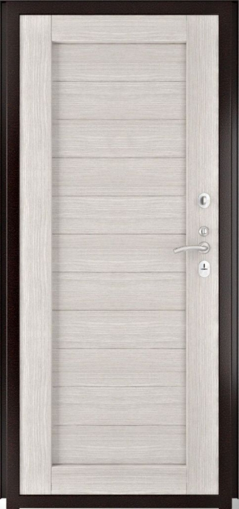 Входная дверь ДвериПРО Авеста Экошпон СБ-3 (16мм, капучино) DPRO195950 внутренняя сторона