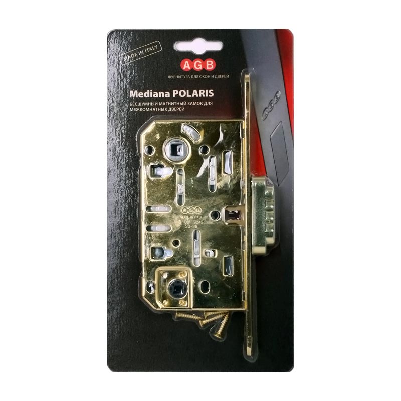 Фото B06102.50.03.567 Защелка врезная WC (лат.) с отв. пл. B2402.05.03 MEDIANA POLARIS